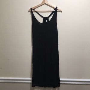 Old Navy Black Jersey Tank Dress